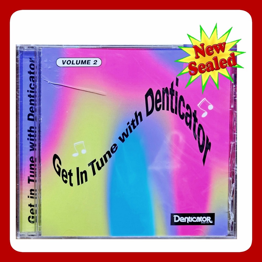 Get In Tune With Denticator Vol 2 Various Artists Music CD New Sealed SP2011-2